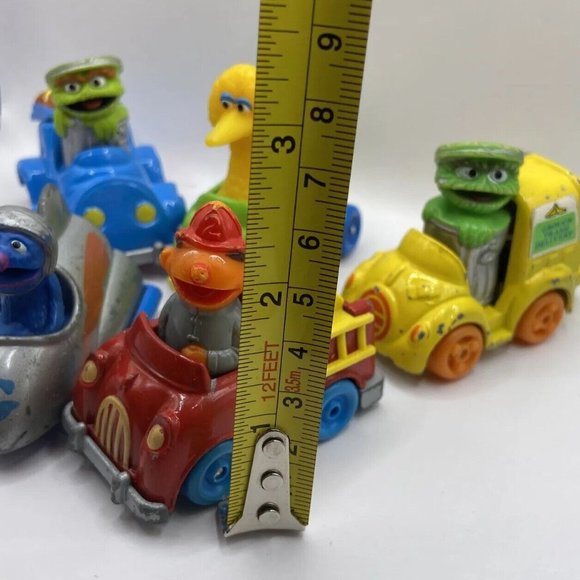 Vintage Sesame Street Playskool/Hasbro 1980’s Die Cast Cars Muppets Lot of 5 - Picture 14 of 16